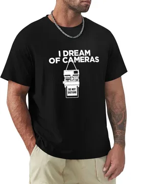 I Dream of Cameras (white) T-Shirt Fitness Training Breathable Tee - Aliexpress - FashionsVida