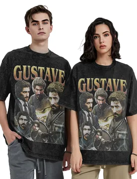 Gustave Expedition 33 Men T Shirt Washed Fashion Tees Short Sleeve Crewneck T-Shirt 100% Cotton Classic Clothing - Aliexpress - FashionsVida