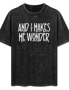 And It Makes Me Wonder T-Shirt Mechanic Work Tee Shirt - Aliexpress - FashionsVida