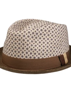 Nicolo Player Linen Hat by - beige - Size: XL (60-61 cm) - Lierys - FashionsVida