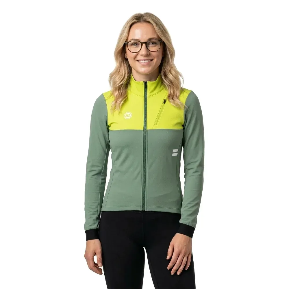 Giacca Blizzard Bamboo Green - Bicycle Line - FashionsVida