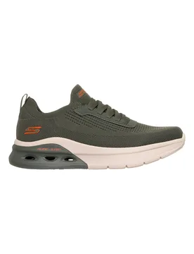 Sneakers oliva in maglia stringate Bobs Arc Waves 2.0 Class Form 45 - Skechers - FashionsVida