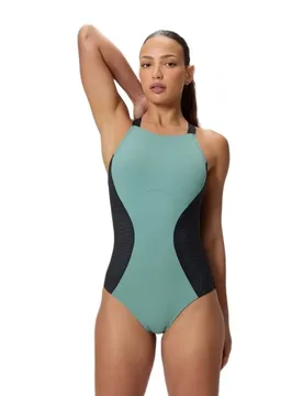 Maillot De Bain Sculpture High Neck Contour - Speedo - FashionsVida
