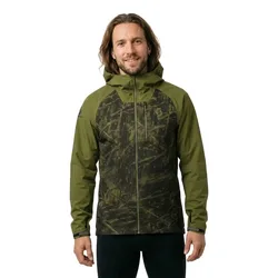 Giacca Trail Storm Dryospun Fir Green / Black