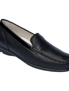 Damen-Mokassin "Harriet“ schwarz 39 Damen - Waldläufer - FashionsVida