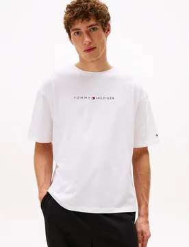 Camiseta con logo print - Tommy Hilfiger - FashionsVida