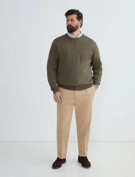 Pantalón de hombre tallas grandes sport Fit Regular - Emidio Tucci - FashionsVida