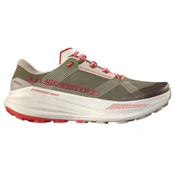 Prodigio Max Trail Running Shoes Cypress / Mountain Red UK 9 Men
