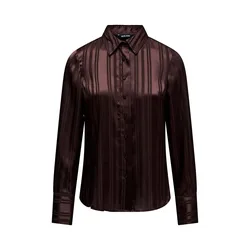 Chemise à Manches Longues 21011768 Dark Brown V1 S