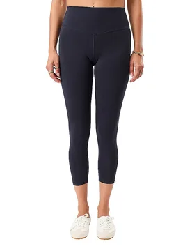 Dame Yogahose Capri Best dunkelblau M W - Mandala - FashionsVida