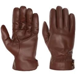 Conductive Leather Gloves by - brown - Size: 8 HS