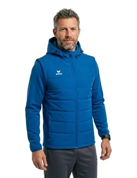 Giacca Team Detachable Sleeves New Royal M - Erima - FashionsVida