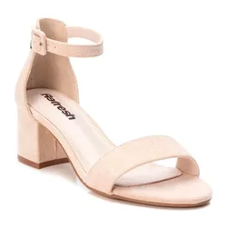 Sandali Con Tacco 170789 Suede Gold EU 38