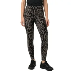 Leggings 7/8 Optime Power Leopard Black / Earth Strata L