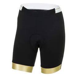 Salopette Senza Bretelle Preppy Black / White / Gold
