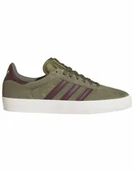 Sneakers en cuir suède - Gazelle ADV Olive Strata/Maroon/Core White en Cuir - Taille 43 1/3 - Kaki