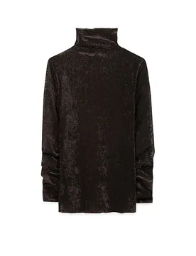 Jersey de cuello alto marrón 40 - Luisa Cerano - FashionsVida
