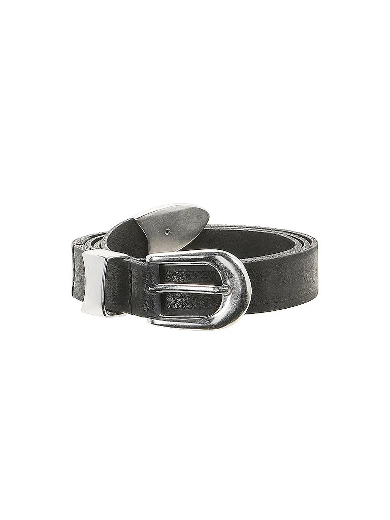 Ledergürtel schwarz 90 Herren - Drykorn - FashionsVida