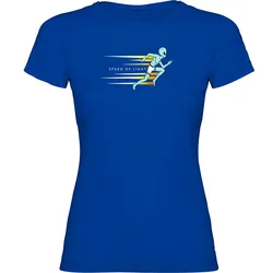 Maglietta A Maniche Corte Speed Of Light Royal Blue L