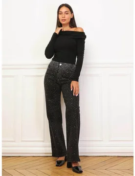 Jeans 79688_p189618 Eu S;Eu M;Eu L;Eu Xl Female - La Modeuse - FashionsVida