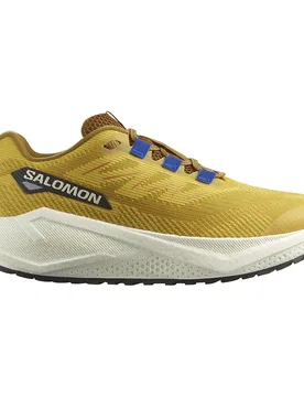 Aero Blaze 3 Grvl Running Shoes Spicy Mustard / Vanilla Ice / Nautical UK 11 Men - Salomon - FashionsVida