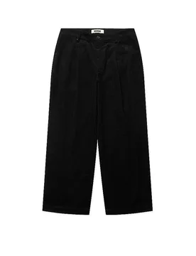 Pantalone in velluto a coste WBBIN nero 32 - Woodbird - FashionsVida