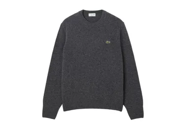 Wollpullover - Sweatshirt-Crewneck - grau - Herren - Size: XL