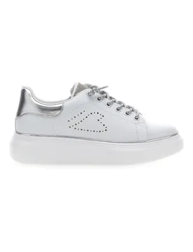 Sneakers bianche con strass E86 37 - Energy - FashionsVida