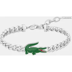 Pulsera de hombre Arthor de acero con logo
