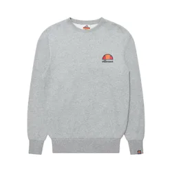 Mens Diveria Sweatshirt - Grey Cotton - Size X-Small
