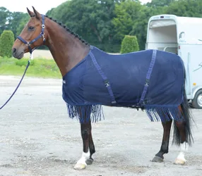 Transport-Fliegendecke FRANSEN, navy 125cm