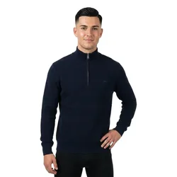 Maglione Con Mezza Zip 8030276 Evening Blue M