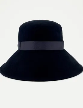 Sombrero tipo fedora de ala grande - Latouche - FashionsVida