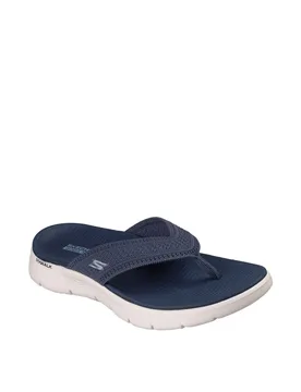 Women's Go Walk Flex Sandal Quick Dry Textured Knit 3 Point Sandal Navy Size: 7 - Navy - Size: 7 - Debenhams - FashionsVida