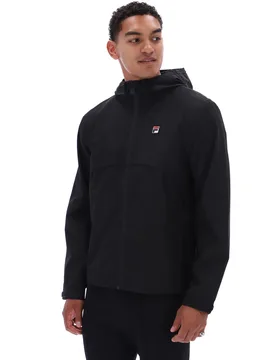 Black Marcos Full Zip Jacket - XS - FILA - FashionsVida