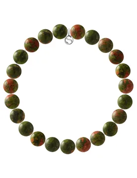 Womens Bracelet Silver Sterling 925 Canberra - Green - Size X-Small - Rodney & Rolf - FashionsVida
