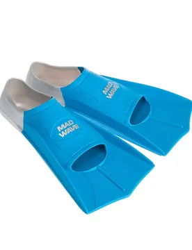 Training Swimming Fins Blue EU 43-44 unisex - Mad Wave - FashionsVida