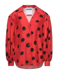Moschino Camisa Mujer Rojo 36 Mujer
