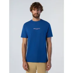 Mens Surf Blue Comfort Fit T-Shirt - Male - Blue - Small