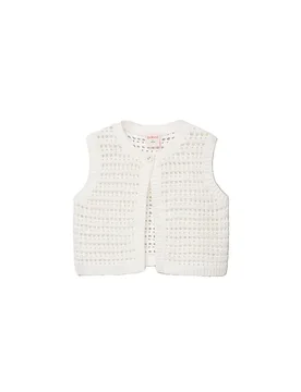 Boboli Gilet 303107 Chemical White 5 Années Fille - BÒBOLI - FashionsVida