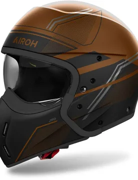Casco Moto Jet J110 SLIM Bronzo Opaco taglia XS - Airoh - FashionsVida