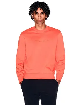 Exchange Sweat-shirt Xm001284_af20934 Orange Rust M - Giorgio Armani - FashionsVida