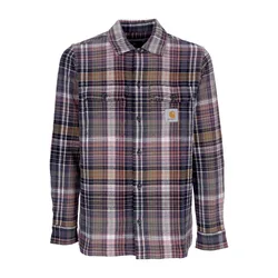 Camicia Manica Lunga Uomo L/s Valmon Shirt Hamilton Brown
