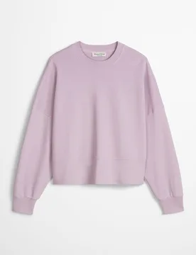 Sudadera de mujer relajada con algodón reciclado - MARC O'POLO - FashionsVida
