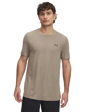 T-shirt à Manches Courtes Vanish Novelty Seamless City Khaki / City Khaki / Black S - Under armour - FashionsVida