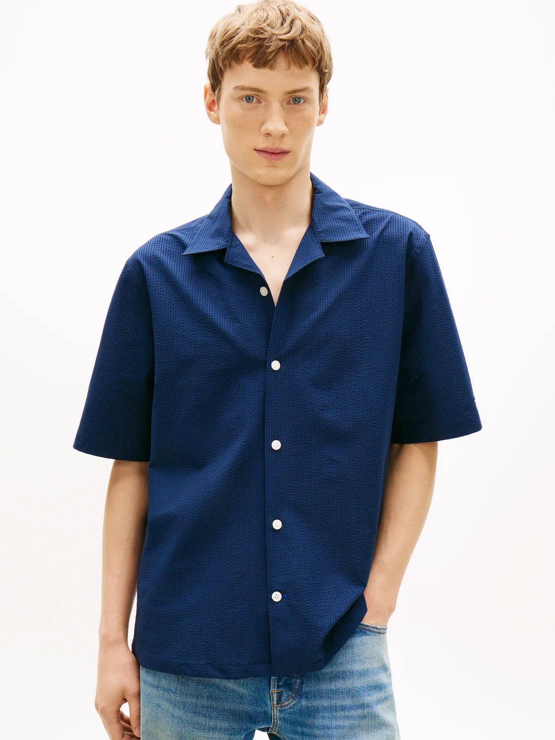 PERFORMANCE SEERSUCKER SHIRT male - XXL - FashionsVida
