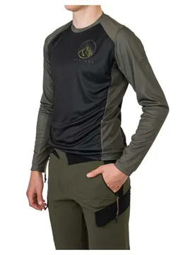 Maglia A Maniche Lunghe Venture Mtb Green - AGU - FashionsVida