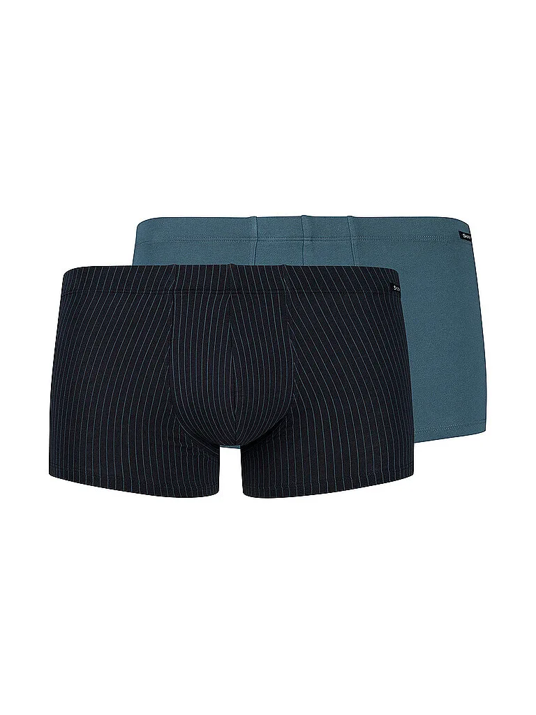Pants 2er Pkg. COTTON MULTIPACK parisianbluestripes selection blau M Herren - Skiny - FashionsVida