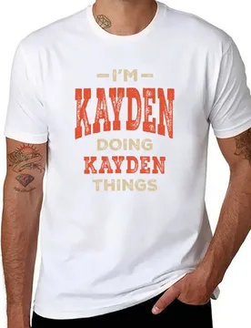 Kayden Name Funny Personalized Birthday Kayden T-Shirt man t shirt summer g man t shirts for men T-Shirt - Aliexpress - FashionsVida