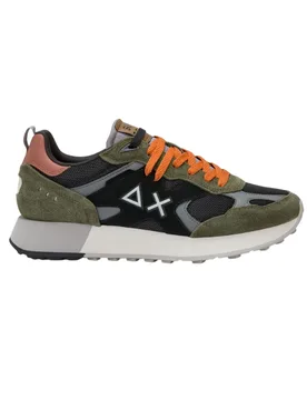 Sneaker uomo - jaki outdoor - verde militare - Sun68 - FashionsVida